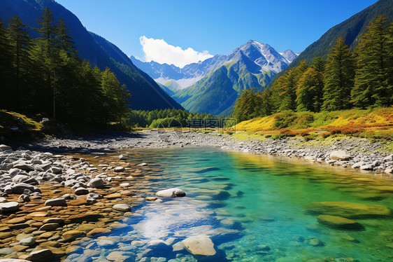 宝岛山的美景图片