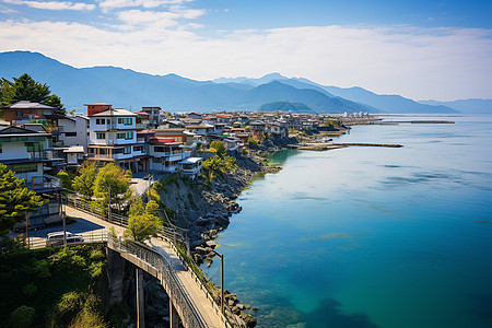 现代海滨城市建筑图片