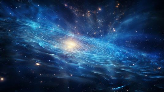 宇宙中梦幻的星系背景图片