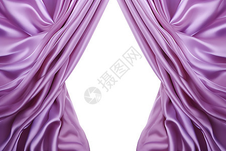 紫色布景的幕帘图片