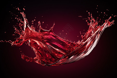 飞溅的葡萄酒背景图片