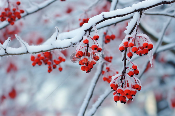 冬天可食用的浆果图片
