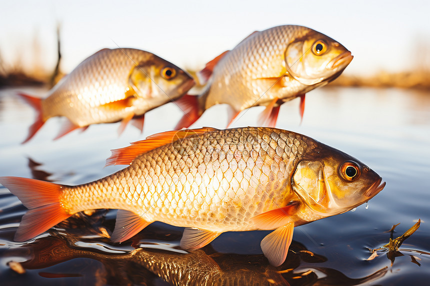 河里的淡水鱼高清图片下载-正版图片600585808-摄图网