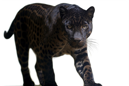 凶猛的豹子豹子花纹高清图片