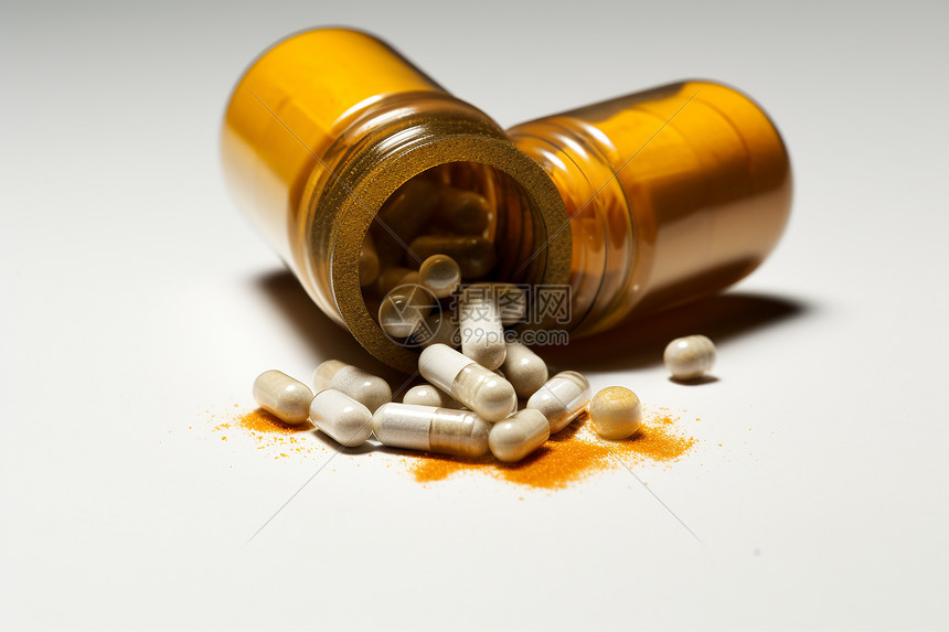 散落的医疗药丸高清图片下载-正版图片600587194-摄图网