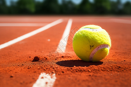 暖场活动活动场地上的网球背景