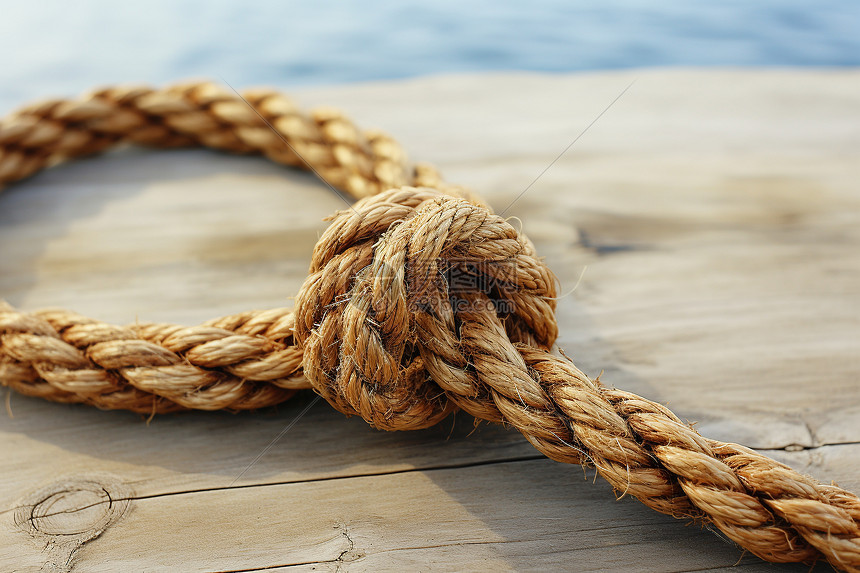 船上的绳索图片