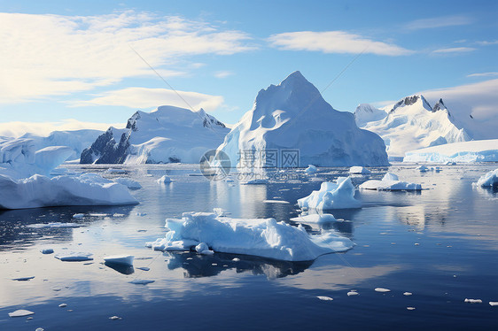 全球变暖的冰山图片