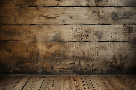 古旧的木质墙壁图片