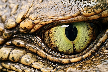 鳄鱼的眼睛图片