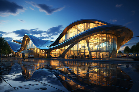 机场建筑设计图片