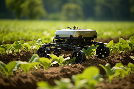 农业中的科技机器人图片