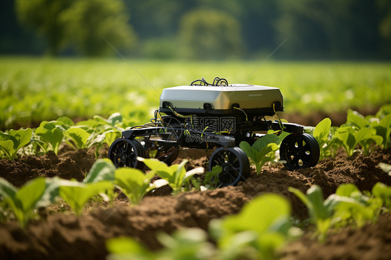 农业中的科技机器人图片