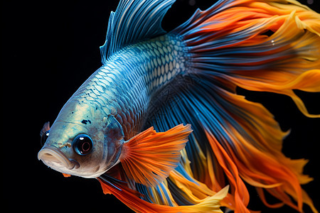 水下彩色的鱼图片