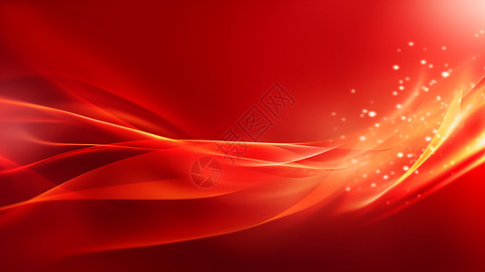 红色的背景红色粒子漩涡高清图片