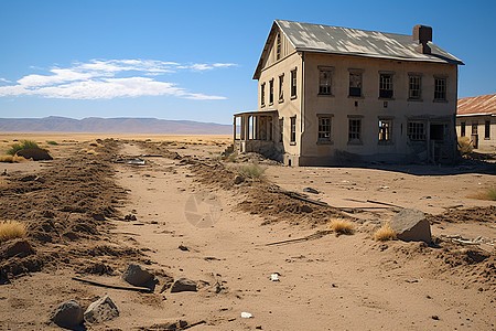 废弃的小屋图片