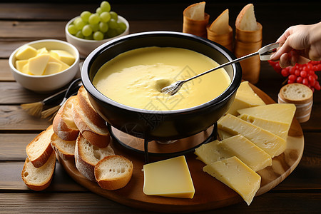 奶酪美食大餐图片