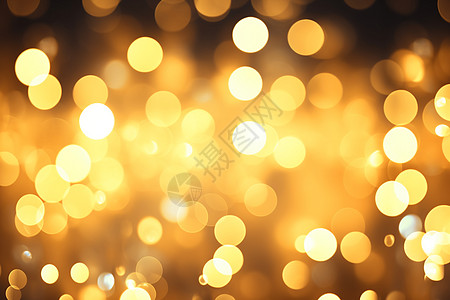 灯光朦胧金色的光晕背景设计图片