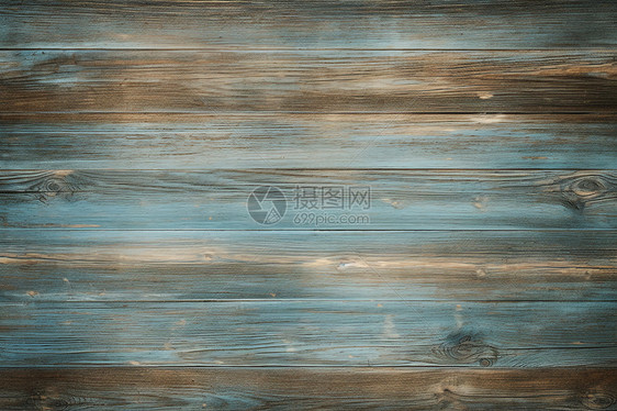 蓝色的木墙图片