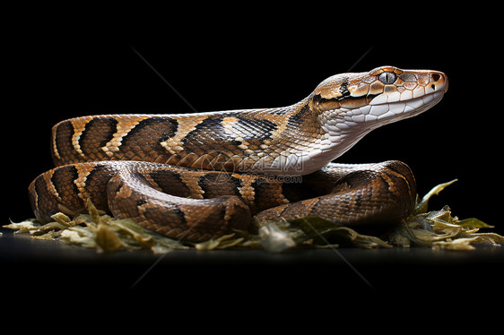 凶猛的荒野大蛇图片