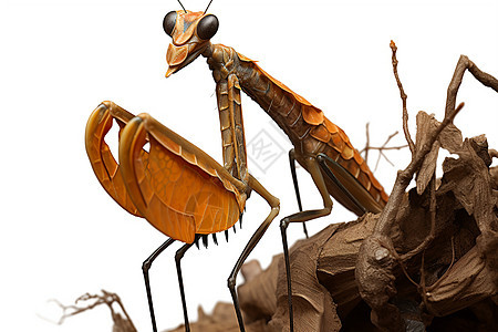 野生的昆虫螳螂图片