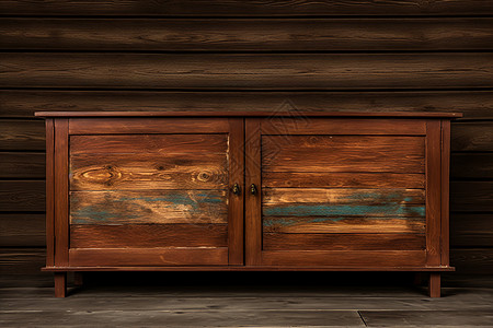 室内的实木柜子图片