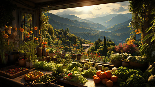 农业的蔬菜菜园图片