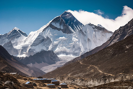 美丽的雪山图片