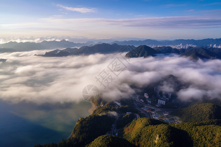 高山航拍图片