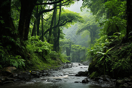 丛林之雨图片