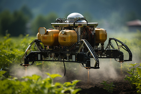 农田自动化喷雾机图片