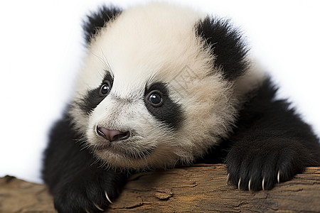 可爱的大熊猫背景图片
