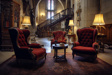 古典华丽的沙发装饰图片