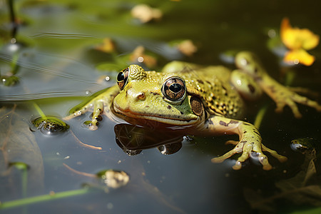 绿色的青蛙图片