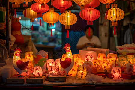 中秋节漂亮的灯笼图片