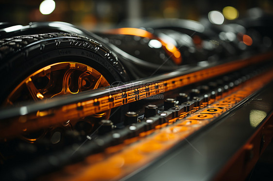 轮胎工厂生产线图片
