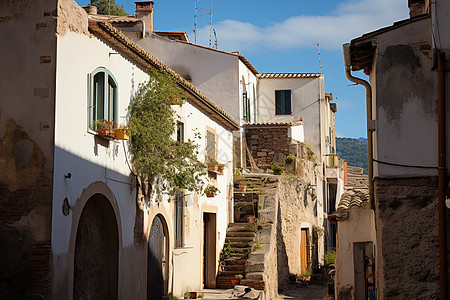 意大利村庄建筑图片