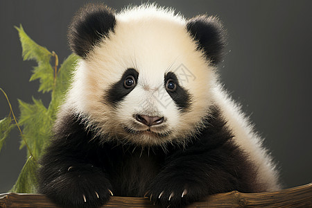 幼崽熊猫珍稀可爱的熊猫宝宝背景