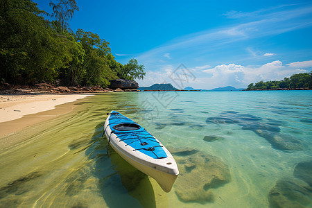 海滩的美丽风景图片