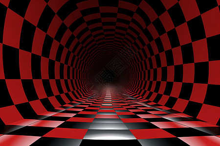 黑红方块的幻影设计图片