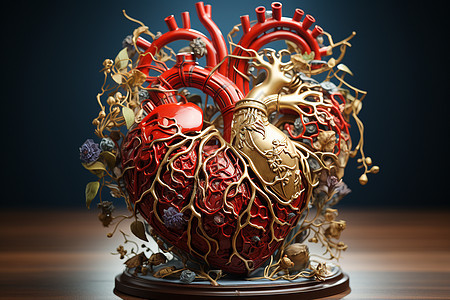 一颗心脏模型图片