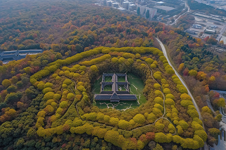 从上空俯瞰的美景图片