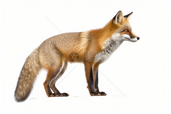 狡猾的红狐狸图片
