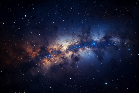宇宙浩瀚的星空图片