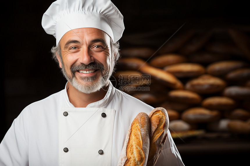 幸福的面包师图片