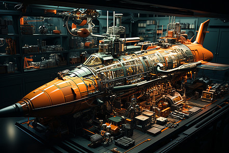 科幻海底潜艇展示图片