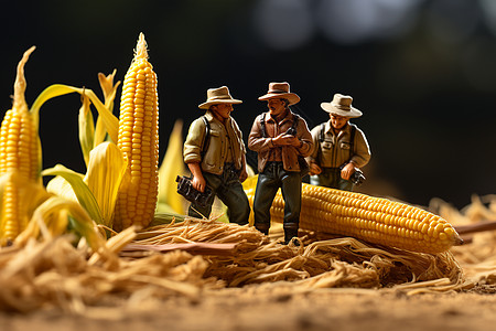 玉米中的玩具兵团图片