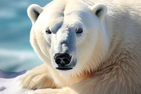 捕猎的北极熊高清图片