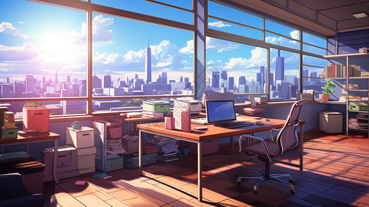 办公室插画插画