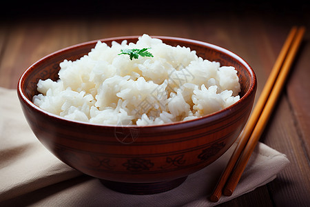 新鲜的米饭图片